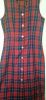 Adult Female Costumes to Hire - Tartan Dress - Size 36  - Lady